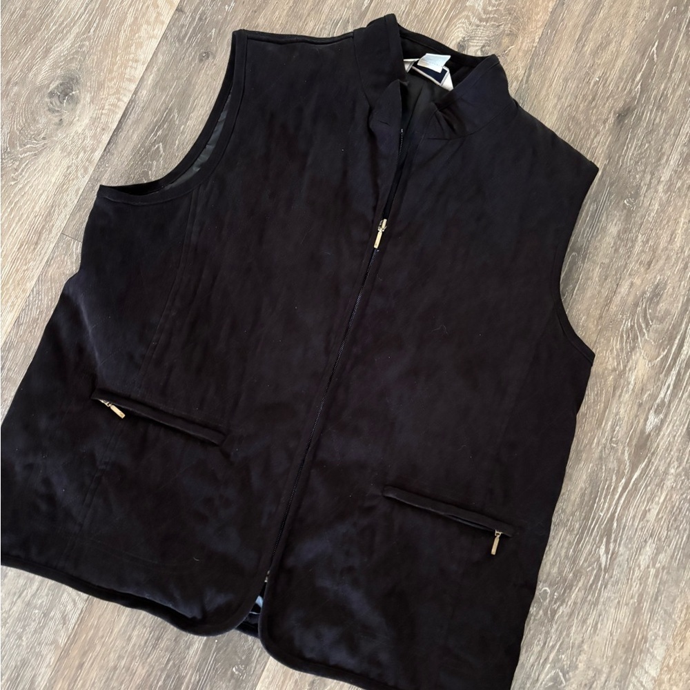 Women’s Allison Daley Black Vest Sz 10